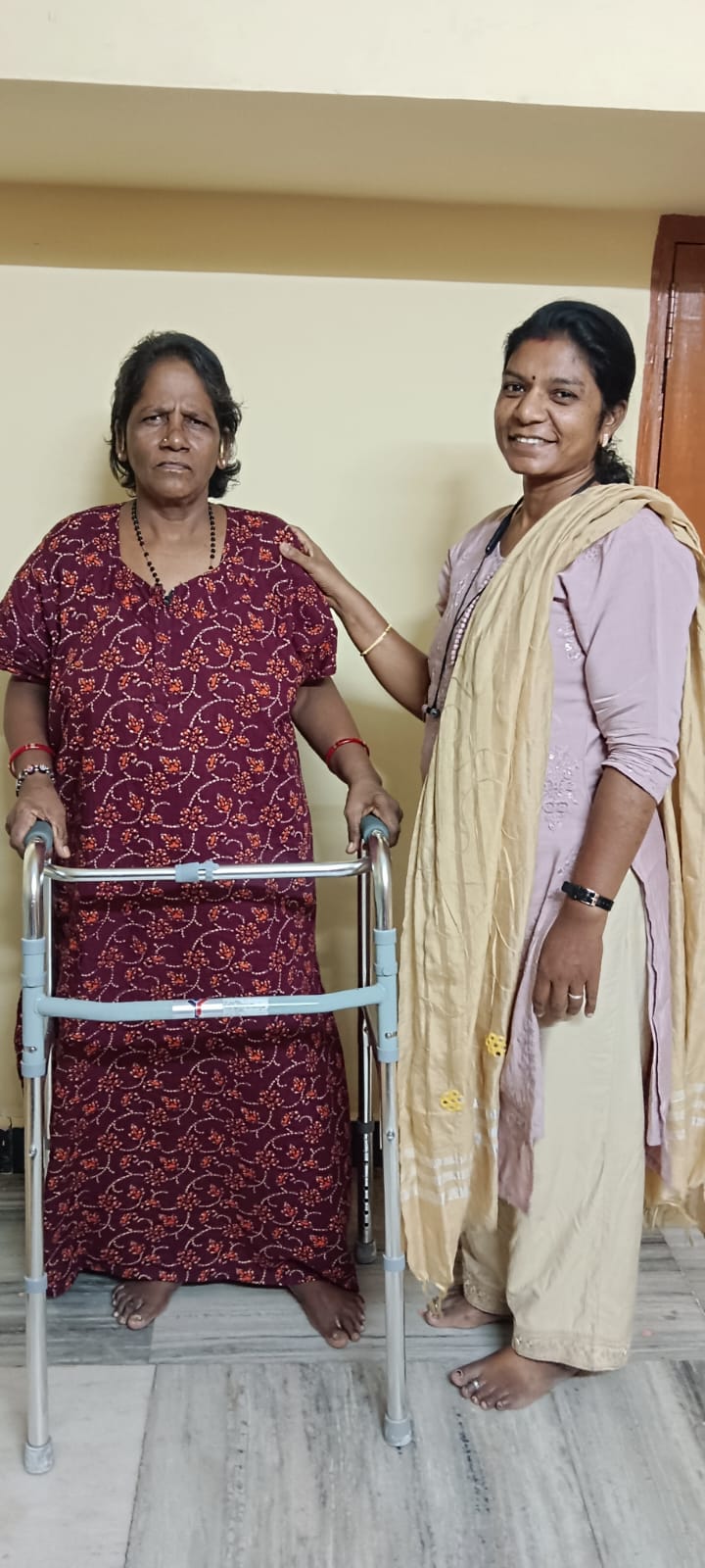 Physiotherapy walker session