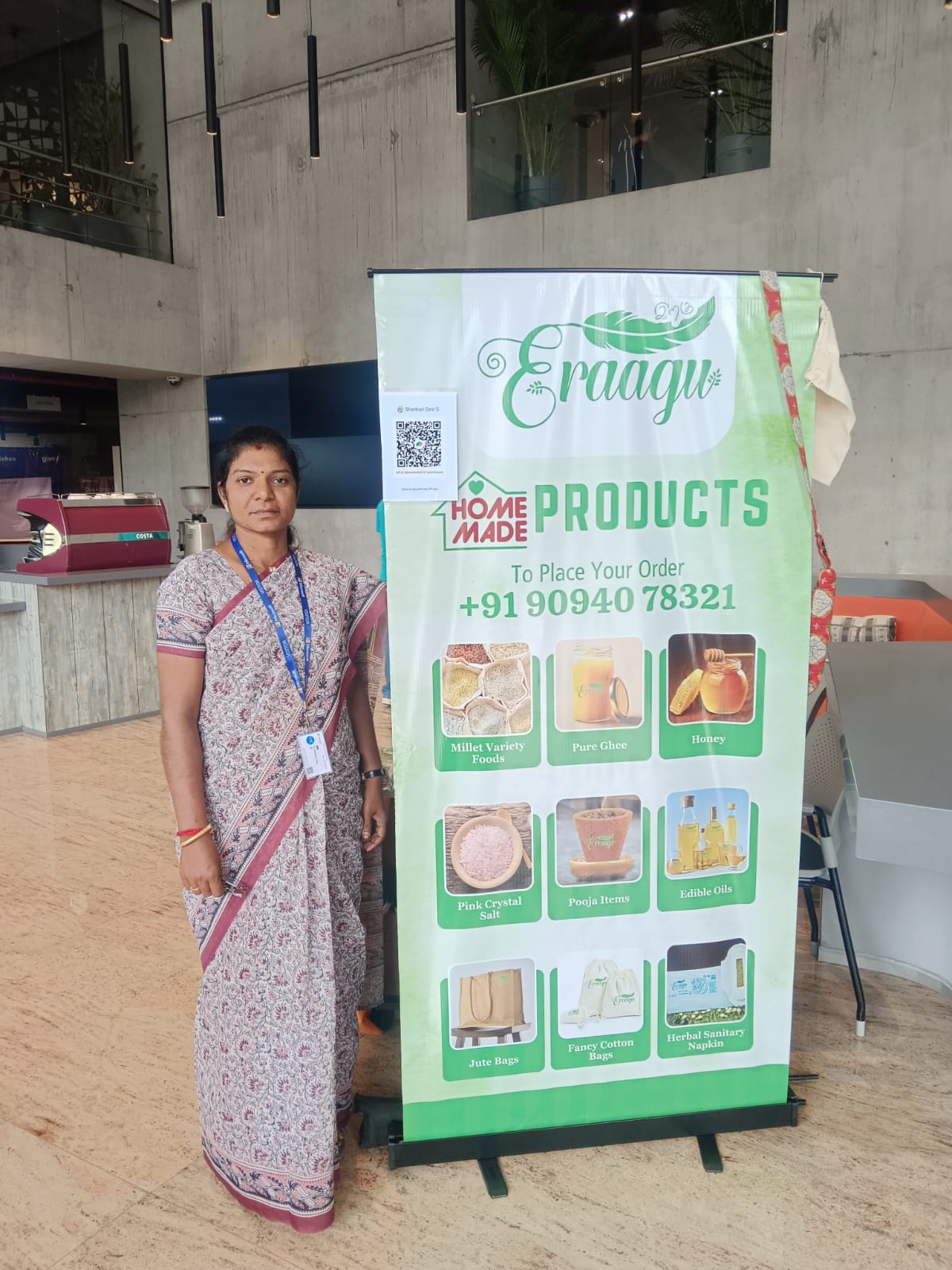 Eraagu home-made products stall