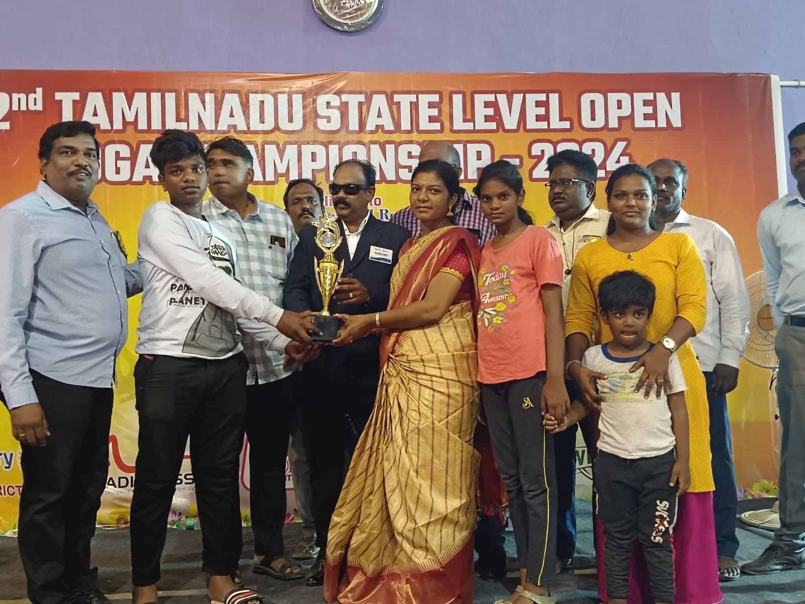 Yoga championship award